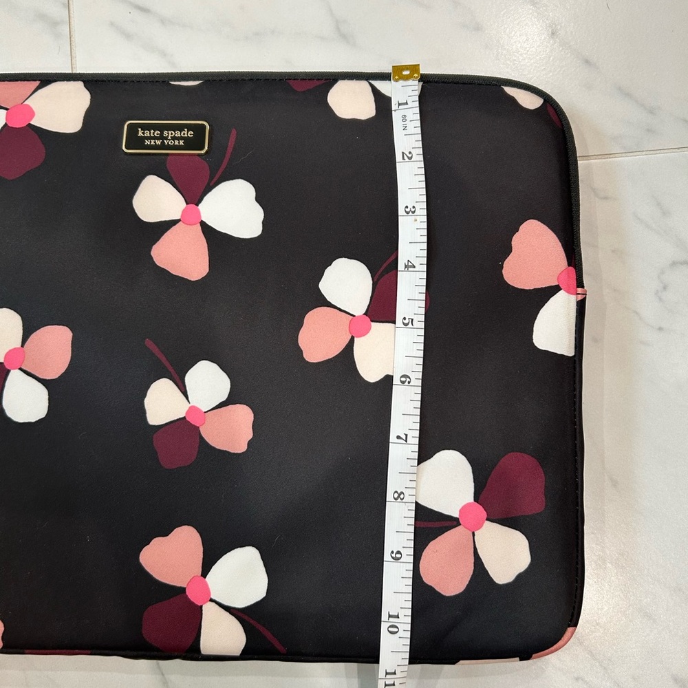 Kate Spade Black and Floral Laptop Bag - Picture 7 of 7